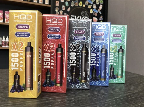 HQD LUX KIT 850МАЧ + 2 картриджа в комплекте 2345