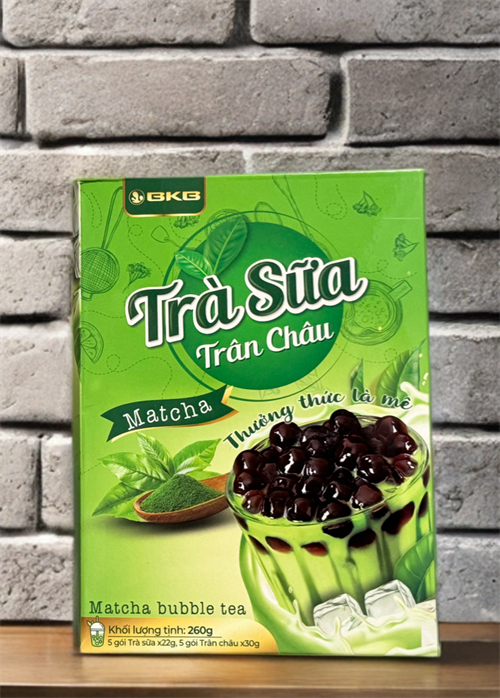 Чай Tra Sua Tran Chau Matcha Bubble Tea Чай Матча  Баббл Ти 260 гр 5373