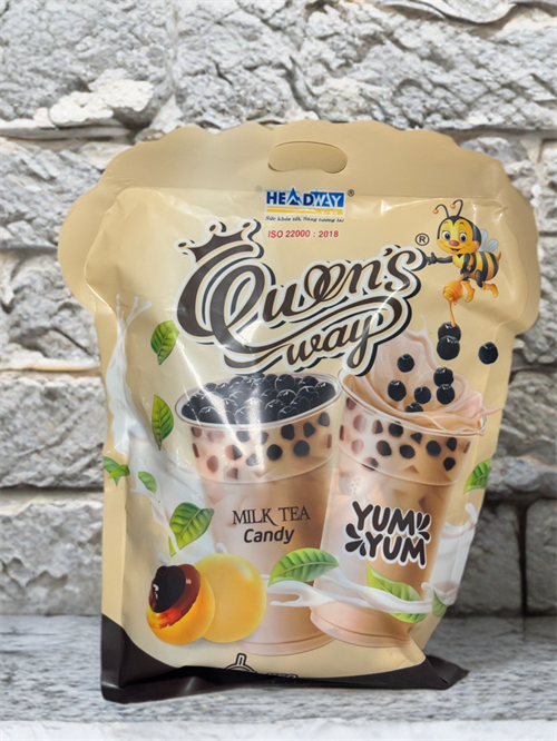 КОНФЕТЫ ЖЕЛЕЙНЫЕ МОЛОЧНЫЙ ЧАЙ И ЧЕРНЫЙ САХАР Yum Yum Milk Tea 260 гр 5537