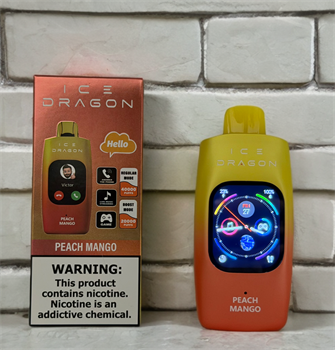 Ice Dragon 40000 - 40000 затяжек с сенсорным экраном, возможностью принимать звонки, музыкой, играми 6031