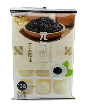 Пирожное (Mochi) со вкусом Кунжута, Рисовый десерт Моти 12 6462