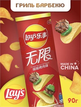 Картофельные чипсы Lays со вкусом барбекю 5241