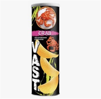 Чипсы Vast картофельные Со вкусом краба 160г 6654